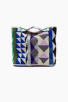 Peacock Tote Bag Blue