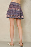 Mari Print Mini Skirt