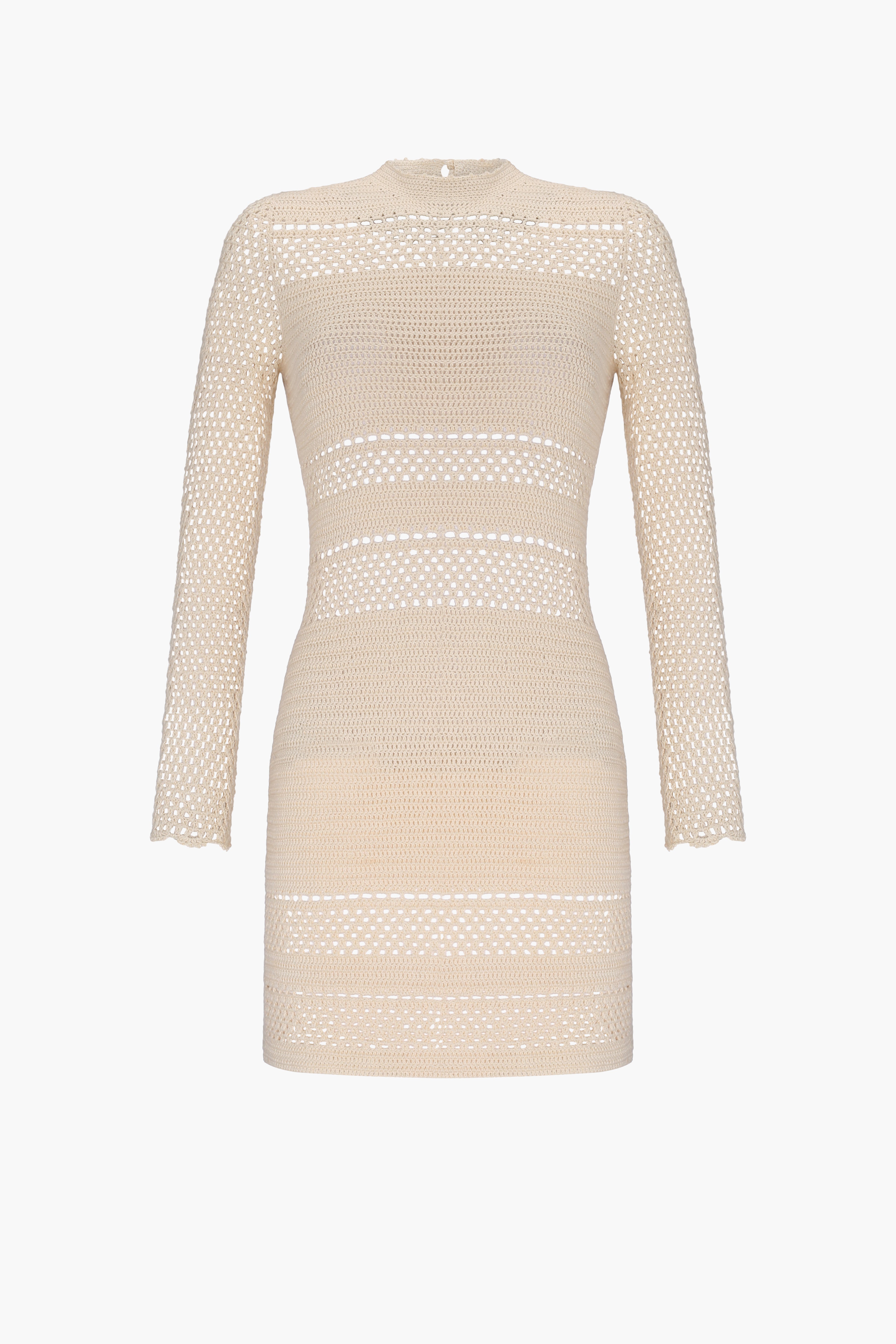Nauta Crochet Mini Dress