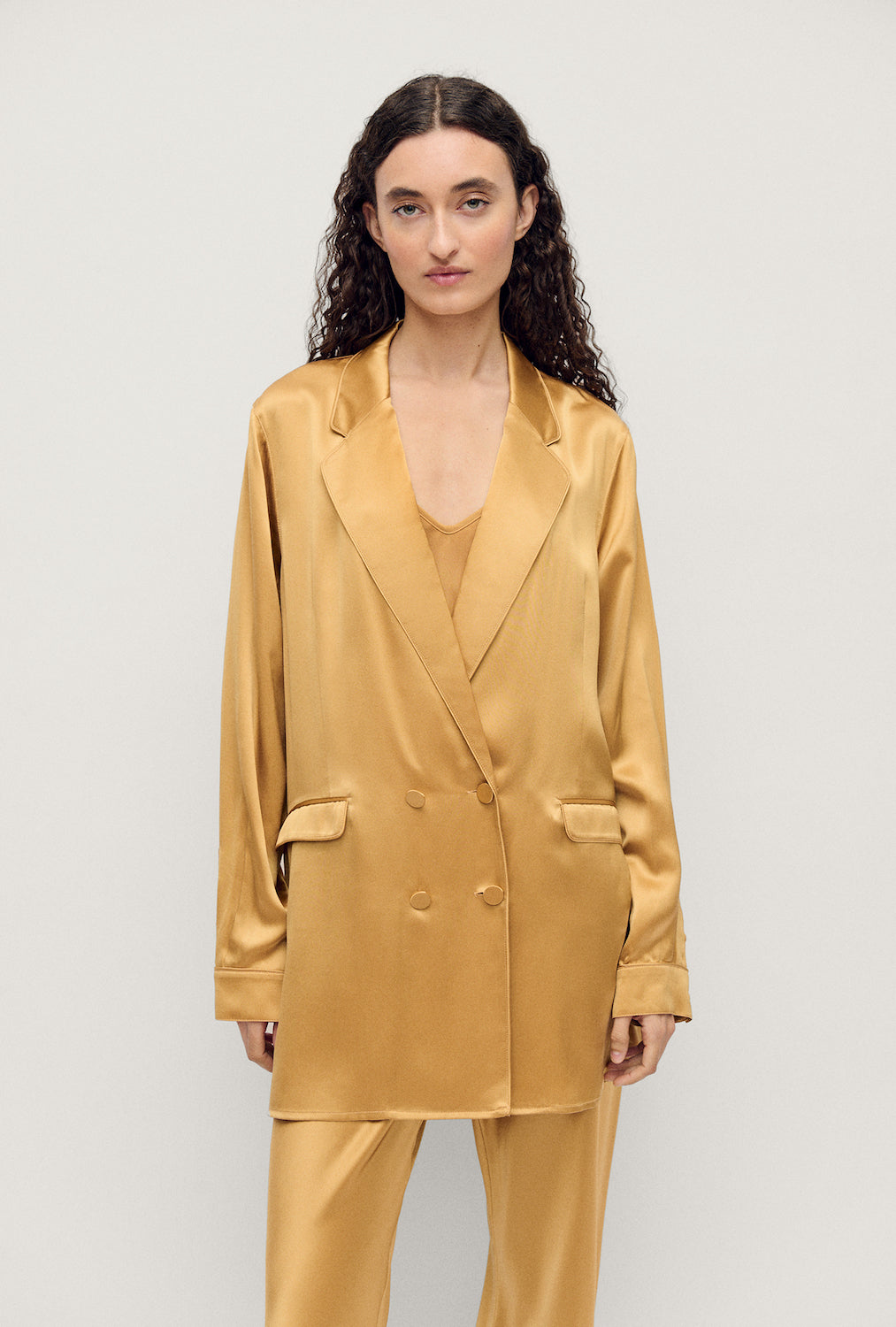 Relaxed Blazer Cowrie