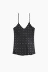 Bias Cut Cami Polka Dot