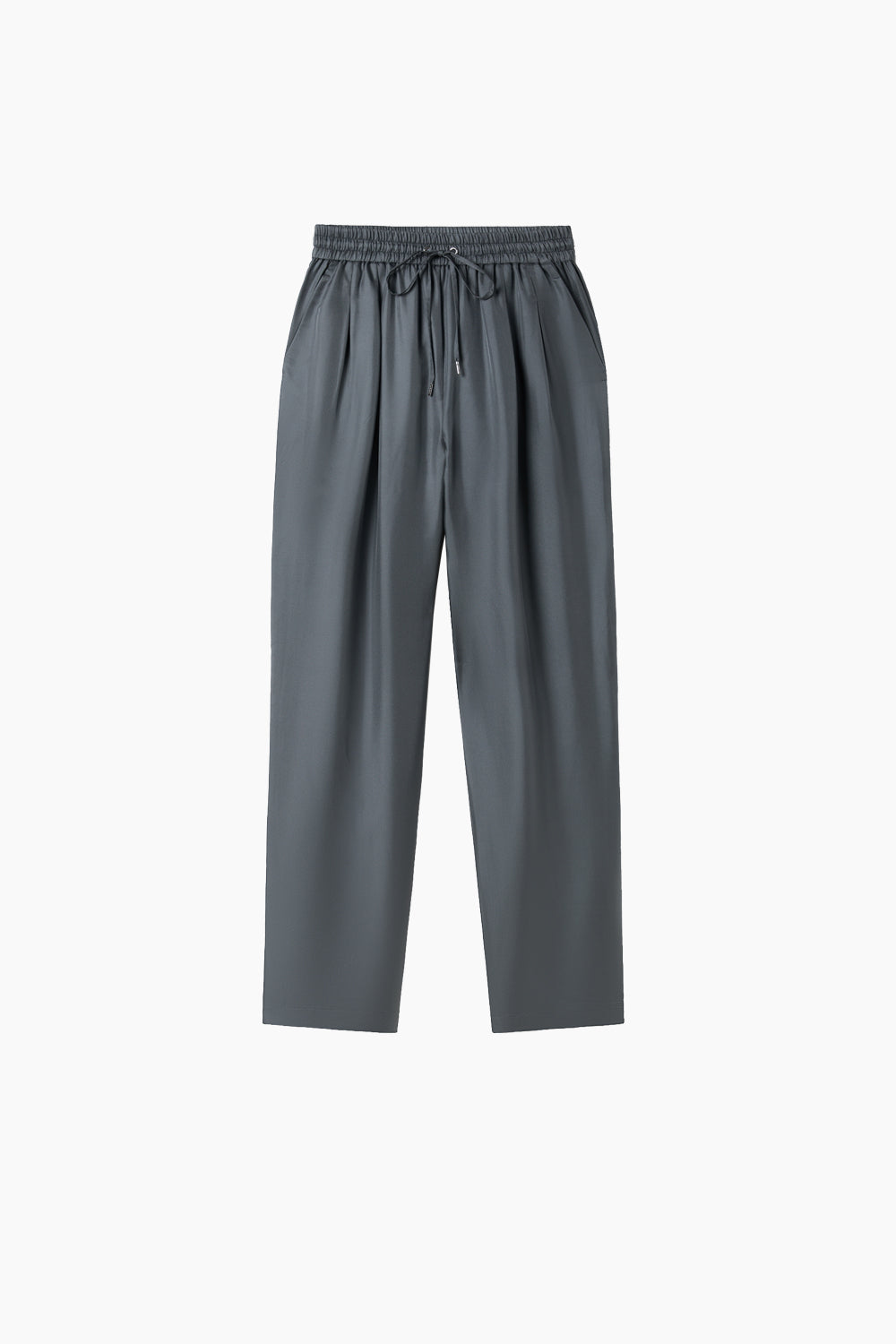 Twill Slouch Pants Slate