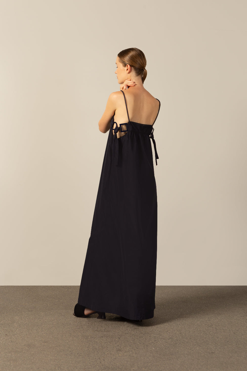 Geometric Straps Long Dress - Second Image