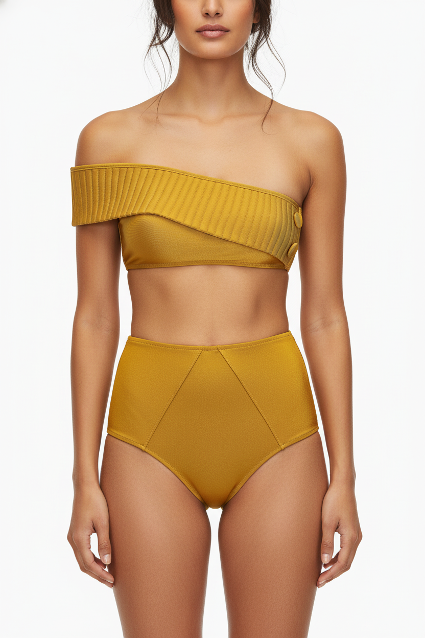Bikini Denise Mustard