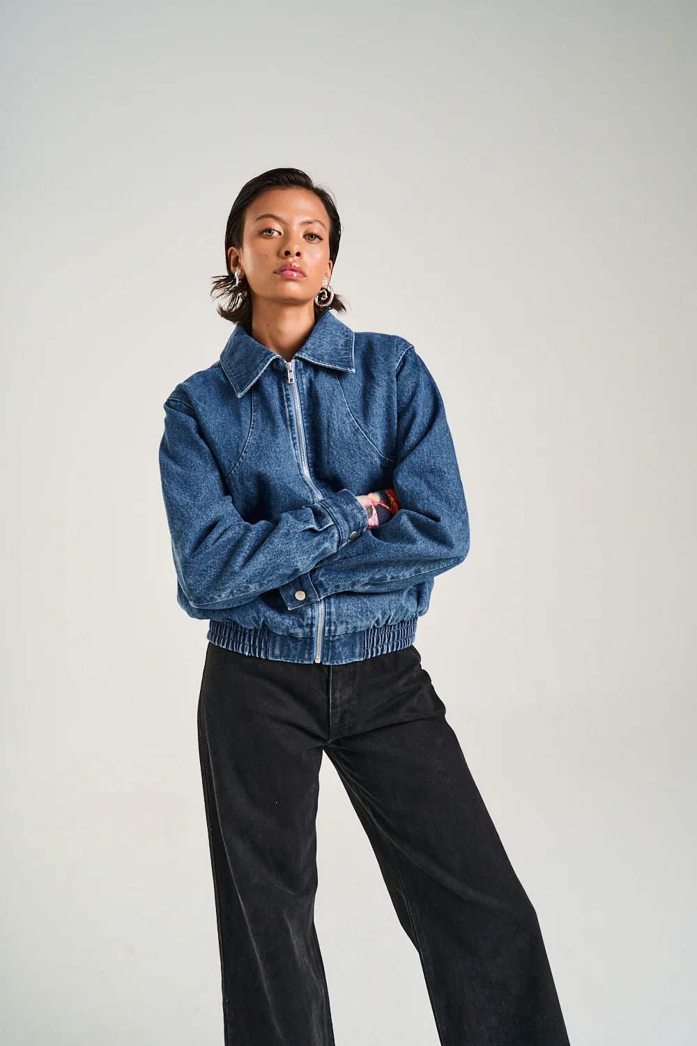 Cropped Bomber - Second Image