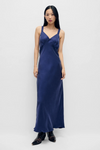 Deco Rushed Dress Purple Rain